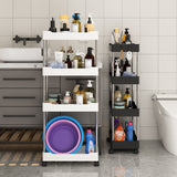 Kitchen multi layer vegetable basket rack floor-standing removable vegetable storage household multi functional trolley - V.I.P Digital Presence