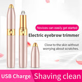 New Electric Eyebrow Trimmer USB Rechargeable Eyebrow Trimmer Easy To Clean Eyebrow Trimmer Shaver Eyebrow Trimmer Epilator - V.I.P Digital Presence