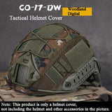 Tactical Helmet Cover for  Fast MH PJ BJ Helmet Airsoft Paintball Army Helmet Cover Military Accessories - V.I.P Digital Presence