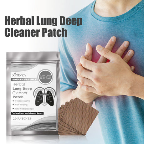 Herbal Lung Deep Cleaner Patch, Relieve Fatigue And Discomfort Relax Body Care Patch - V.I.P Digital Presence