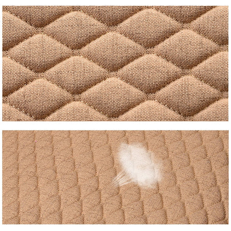 Flax Car Seat Cover Four Seasons Front Rear Linen Fabric Cushion Breathable Protector Mat Pad Auto accessories Universal Size - V.I.P Digital Presence