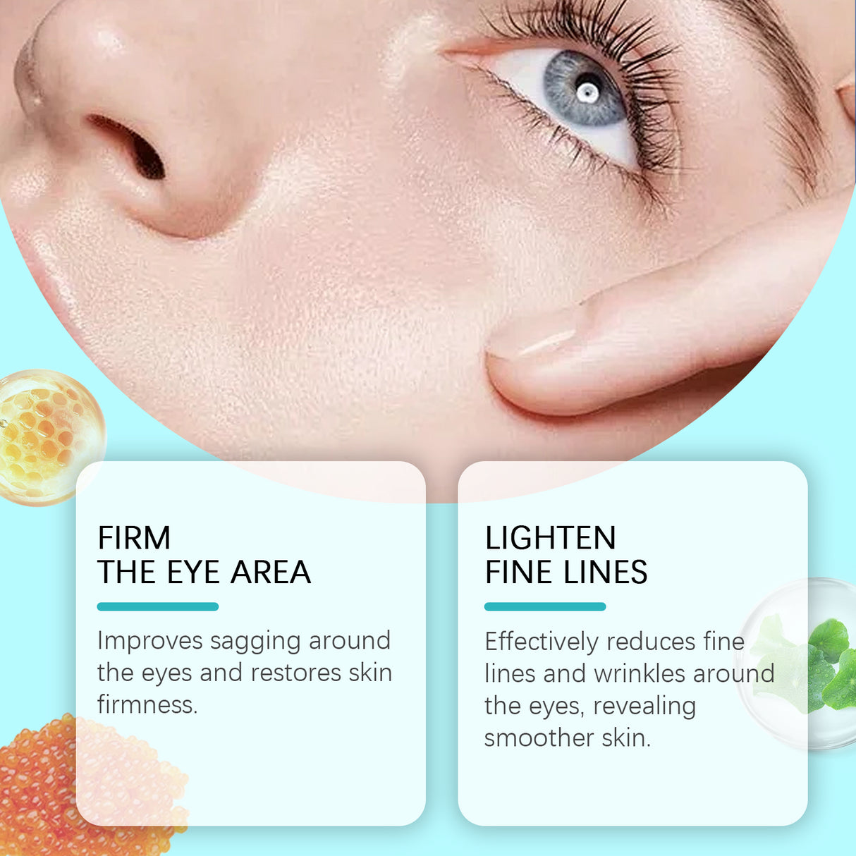 Eye Serum Moisturizes And Reduces Fine Lines Around Eyes And Improves Skin Elasticity Around Eyes