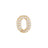 Fashion English 26 letter single pendant gold DIY bracelet necklace accessories - V.I.P Digital Presence