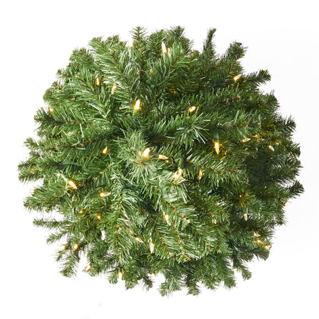 4.5' Hinged Tree with 200 Clear Lights-UL,Dia:32 - V.I.P Digital Presence