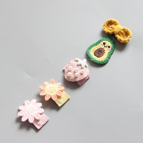 Children's Girls Hair Clip Headwear Crown Korean Little Princess Hair Ornaments Baby Hair Clip Set - V.I.P Digital Presence