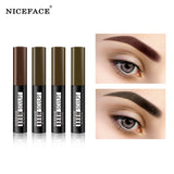 NICEFACE New 4 Color Eyebrow Dyeing Cream Slim Brush Head Waterproof/Anti-Sweat Eyebrow Dyeing Liquid Long Lasting Makeup Without Smudging - V.I.P Digital Presence