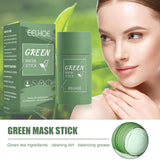 EELHOE Green Tea Solid Mask Deep Cleansing And Hydrating Mask Stick Shrinkage Of Pores Applicator Clay Mask - V.I.P Digital Presence