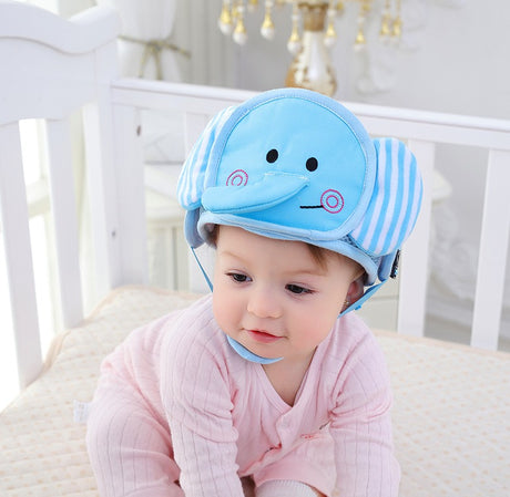 Baby's anti fall head protection cap, baby's toddler anti-collision cap, anti fall cap, children's safety helmet - V.I.P Digital Presence