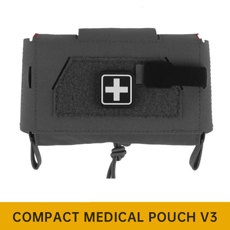 Compact Trauma Bag V3 GEN3 Style Agilit MD2 IFAK Tactical Medical First Aid Bag for Hunting Vest Plate Carrier Belt - V.I.P Digital Presence