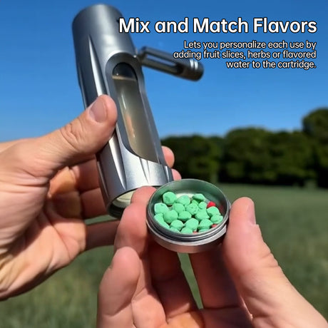 Portable metal smoking pipe with 155mm glass bowls, for dry tobacco & herb, hookah shisha pipe accessories. - V.I.P Digital Presence