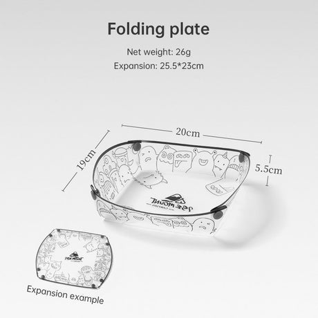 Outdoor Folding Tableware Portable Bowl Dinner Plate Coffee Filter Funnel Water Cup Multipurpose Combination Tableware Set - V.I.P Digital Presence