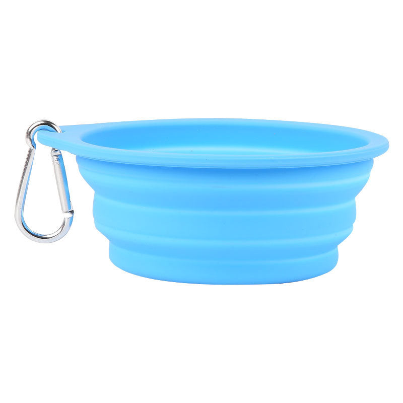 Silicone Foldable Bowl Portable Pet Bowl 600ml Cat Bowl Travel Pet Portable Dog Bowl - V.I.P Digital Presence