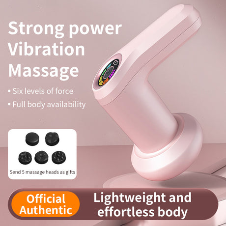Fat pushing machine, body massage device, household handheld wireless massage, neck, waist, shoulder kneading, fascia gun - V.I.P Digital Presence
