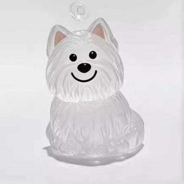 A transparent DIY pet hair memorial keychain box, a sweet keepsake for dog lovers. - V.I.P Digital Presence