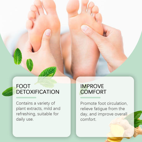 Foot Patch, Herbal Nourishing Daily Foot Body Care Gentle Soothing Treatment Patch - V.I.P Digital Presence