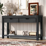 U_STYLE Console Table Entryway Table for Hallway Living Room with 2 Drawers and 1 Shelf - V.I.P Digital Presence