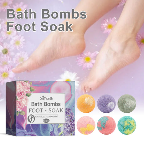 Foot Bath Ball, Repair Heel Dry Crack Skin Relief Physical Discomfort Cold Moisturizing Foot Care Ball - V.I.P Digital Presence