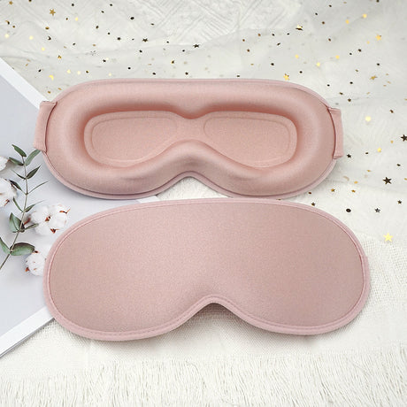 3D blackout eye mask integrated 3D nasal wing breathable elastic band adjustment - V.I.P Digital Presence