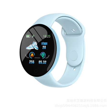 New D18S Macaron Heart Rate Exercise Step Meter Health Monitoring Eight Colors Custom Background Smart Bracelet - V.I.P Digital Presence