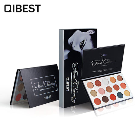 QIBEST 15 Color Eyeshadow Palette Renaissance Eyeshadow Palette Sunset Eyeshadow - V.I.P Digital Presence