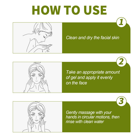 Face Brightening Peeling Gels, Facial Cleansing Exfoliation Skin Pores Hydrating Firming Beauty Gels - V.I.P Digital Presence