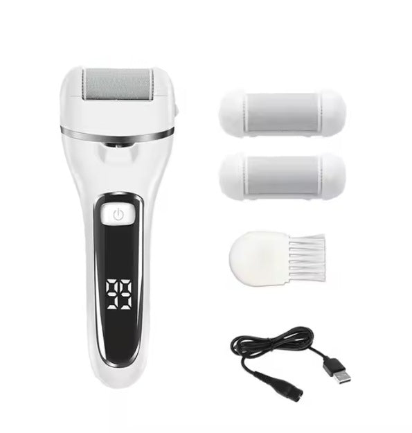 Electric foot grinder automatic rechargeable foot skin remover dead skin callus grinder pedicure tool - V.I.P Digital Presence