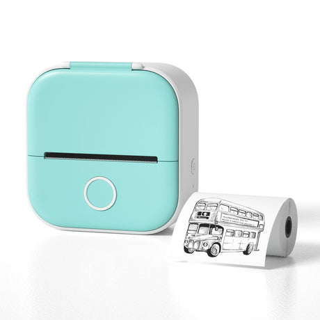Phomemo Portable Mini Thermal Printer T02 Mini Pocket Label Printer DIY Self-adhesive Sticker Label Machine Various Label Paper - V.I.P Digital Presence