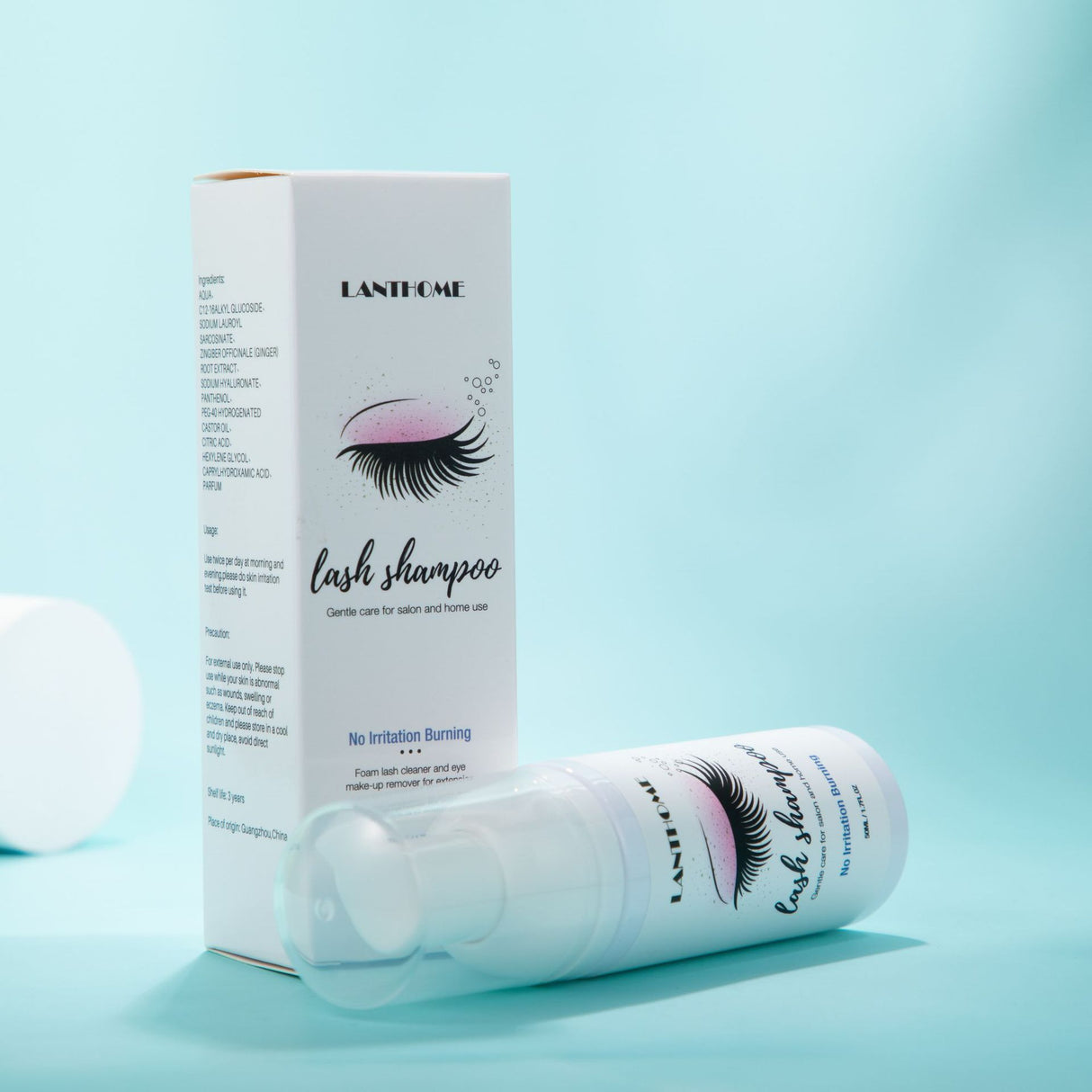 Lian Biquan Eyelash Shampoo Cleansing Eyelash Makeup Remover Mousse Lash Eyelash Shampoo - V.I.P Digital Presence