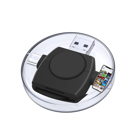 TF card SD card reader suitable for Apple USB C Android Typec computer USB laptop 4in1 card reader - V.I.P Digital Presence