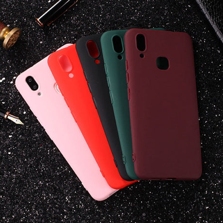 Solid Color Soft Case For Vivo X21Case Vivo Case Silicone Back Cover For Vivo X20 Coques Capa Funda - V.I.P Digital Presence