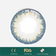 1Pcs FDA Certificate Eyes Beautiful Pupil Colorful Girl Cosplay Contact Lenses Blue(0-600°） - V.I.P Digital Presence