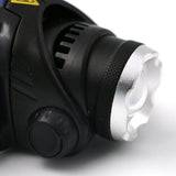 Zoomable Headlight XML T6 2000 Lumens 3 Modes LED  Zoom Focus Waterproof Use AA - V.I.P Digital Presence