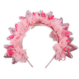Fashionable new fabric crown hairband for women - V.I.P Digital Presence