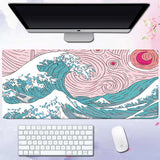 Wave mouse pad advertising game keyboard pad desk pad - V.I.P Digital Presence