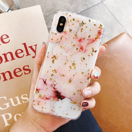 Luxury Gold Foil Bling Marble Phone Case For iPhone X XS Max XR Soft TPU Cover For iPhone 7 8 6 6s Plus Glitter Case Coque Funda - V.I.P Digital Presence