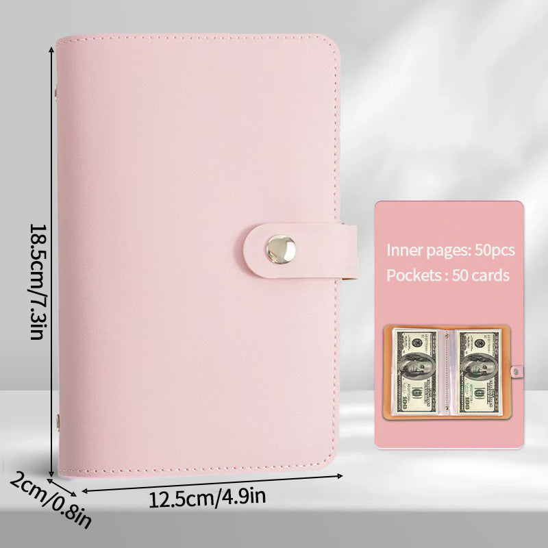 Versatile 100 - envelope savings book. Doubles as banknote album, money - saving organizer & photocard holder. Great for managin - V.I.P Digital Presence
