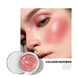 Pudaier 10-color liquid blush eyeshadow brightens lips and cheeks to contour naturally with fine glitter highlights - V.I.P Digital Presence