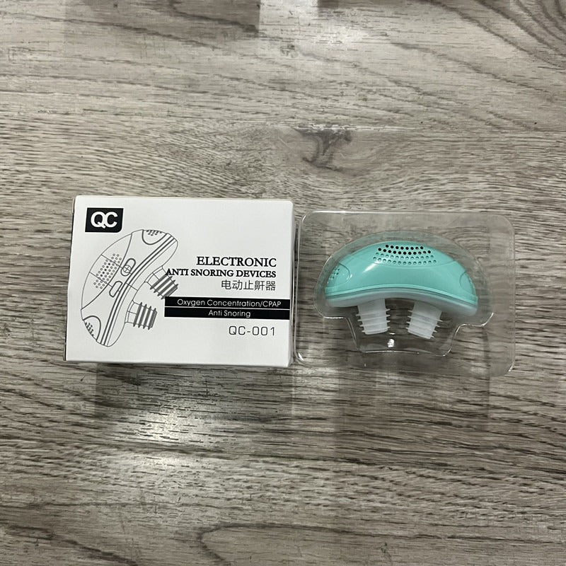 Dispositivo eléctrico para ronquidos y corrección de ronquidos en casa