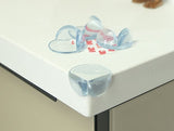 12 protectores de silicona para bordes de mesa de seguridad para bebés y niños