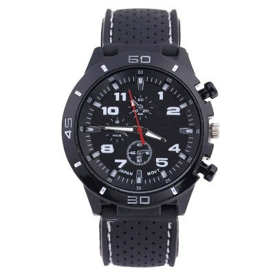 Rubber Fashion Sports Men's Watch Car Line Strap Silicone Student Watch - V.I.P Digital Presence