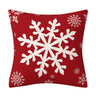 Red Christmas Snowflake Pillow Cover Amazon Home Sofa Cushion Cover Holiday Decoration Pillow - V.I.P Digital Presence