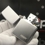 Zippo Treasure Lighter Chrome Matte Logo 205ZL - V.I.P Digital Presence