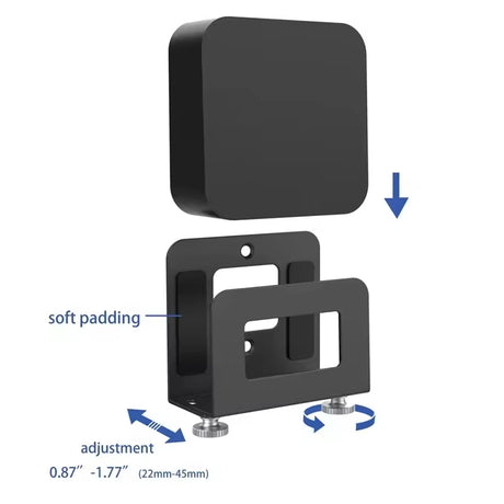Adjustable Wall Mount for Apple TV 3/4/4K, Router, Modem, TV Box & More - V.I.P Digital Presence