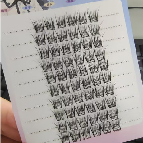 Sunflower Comics Pure Desire Eyelash Simulation Natural Thickening Large Segmented Trilogy False Eyelash Laziness - V.I.P Digital Presence