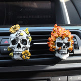 Undead Ghost Head Aromatherapy Clip Resin Car Air Outlet Aromatherapy Pendant - V.I.P Digital Presence