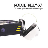 CREE 5W LED Body Motion Sensor Headlamp Mini Headlight Rechargeable Outdoor Camping Flashlight Head Torch Lamp With USB Charging - V.I.P Digital Presence