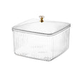 Home light luxury dustproof desktop multifunctional dried fruit storage box with cover - V.I.P Digital Presence