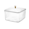 Home light luxury dustproof desktop multifunctional dried fruit storage box with cover - V.I.P Digital Presence