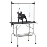 36" Professional Dog Pet Grooming Table Adjustable Heavy Duty Portable w/Arm & Noose & Mesh Tray - V.I.P Digital Presence