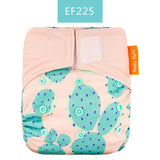 Happy Flute 1 pcs heavy wetter night AIO AI2 baby cloth diaper nappy one size fit all - V.I.P Digital Presence
